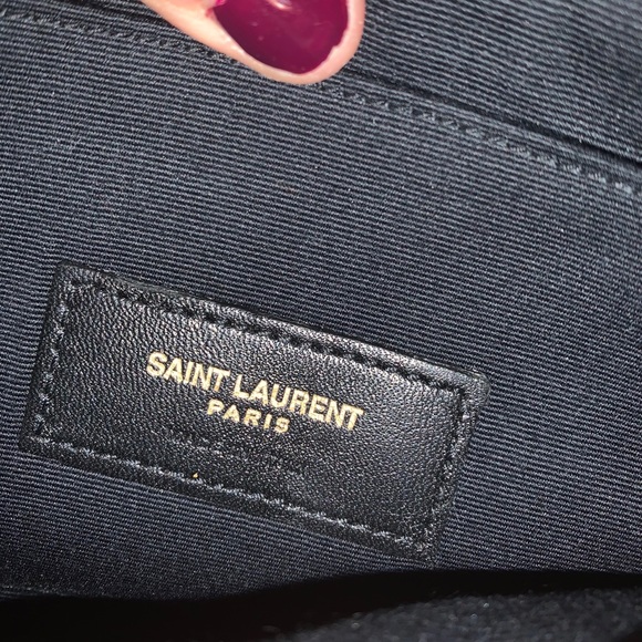 Saint Laurent Leather Bill Pouch - Picture 10 of 10